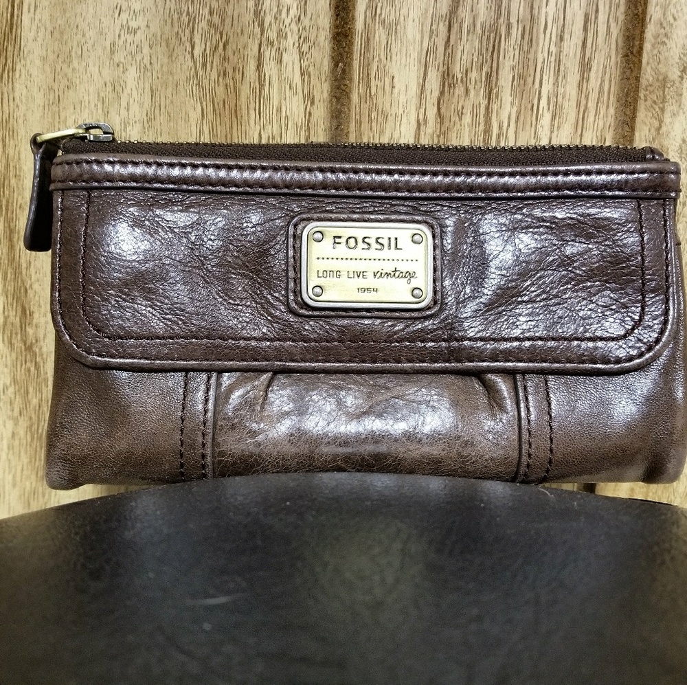 Fossil EUC Leather Wallet
